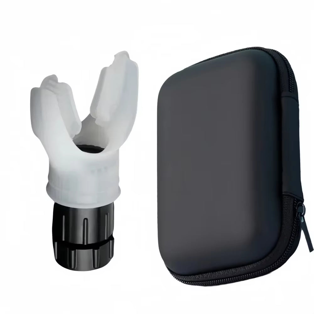 Portable Lung Capacity Abdominal Breathing Trainer with Adjustable Resistance Improve Your Lung Capacity and Sleep Quality